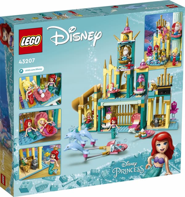 LEGO Disney Ariel’s Underwater Palace 43207