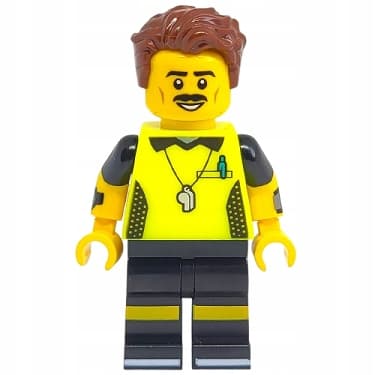 LEGO BAM – Minifigure – Football Referee – NEW
