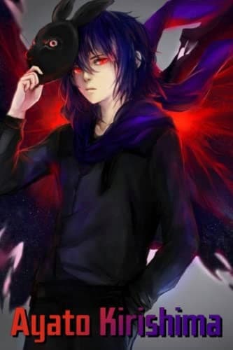 Ayato Kirishima Notebook: Lined Pages Notebook, Small Size, 6x9 inches / 11