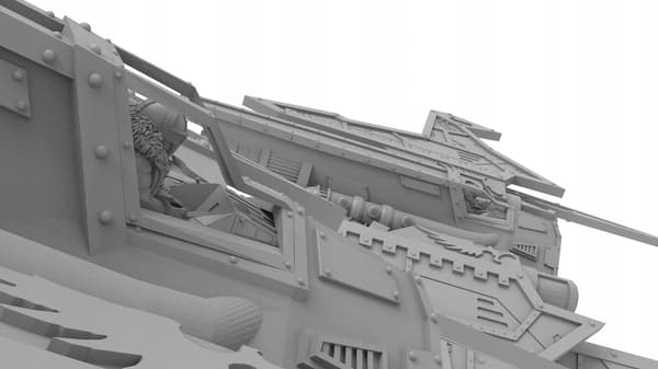 Locust Snub Fighter 32 mm