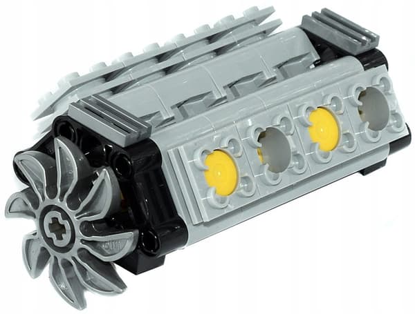 LEGO TECHNIC V8 Engine Set 2852 2851 32333 41530 v. 2.0