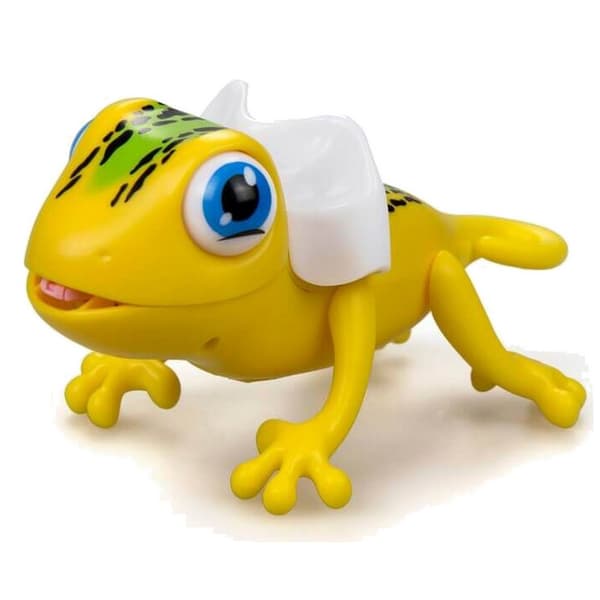 Dumel Gloopy Lizard figurine – yellow lizard