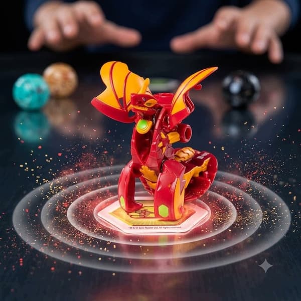 Bakugan Dragonoid Action Figure – Transformable, Armoured Alliance Series