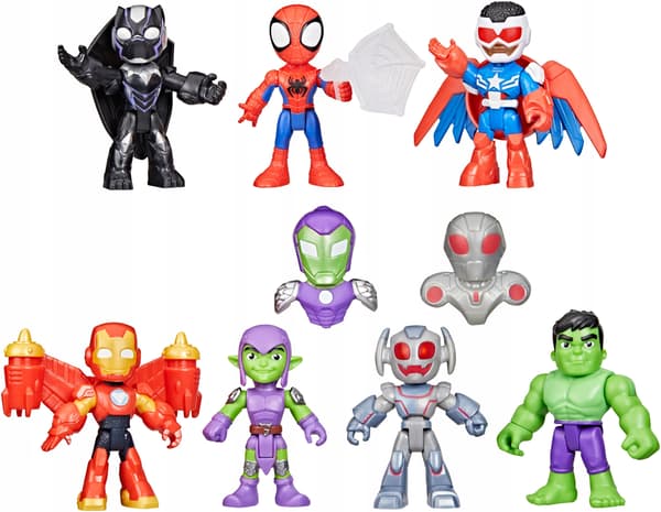 HASBRO Iron Man and Super Squad G19095L0 Figure Set
