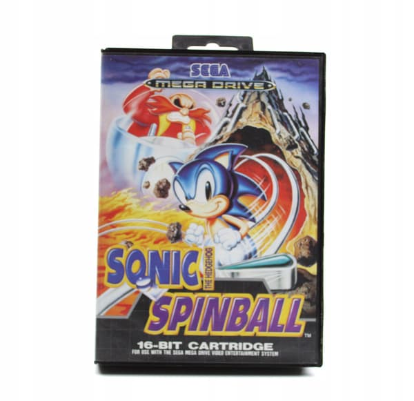 Sonic the Hedgehog Spinball for Sega Mega Drive, boxed