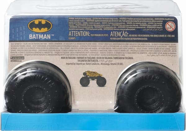 Hot Wheels Monster Trucks Batmobile Camouflage 1:24 scale