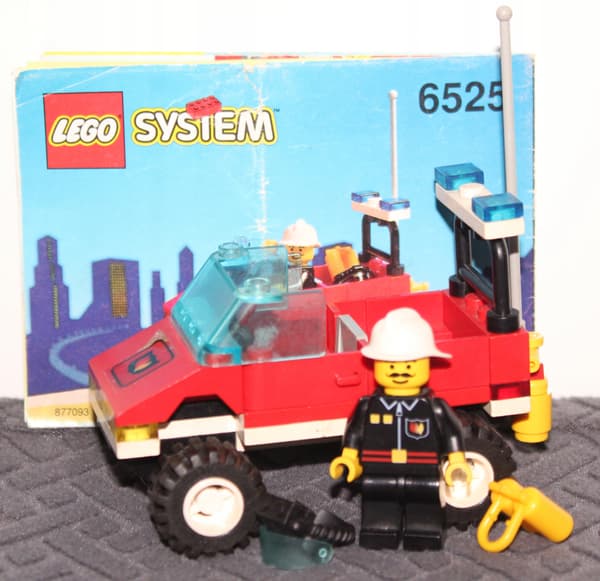 LEGO CITY TOWN 6525-2 Blaze Commander set instructions