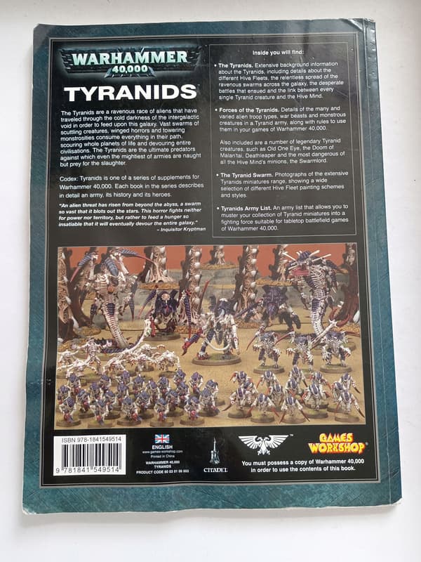 Codex Tyranids nr. 113 – 5. utgave