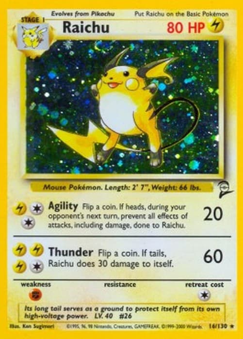 Pokemon TCG Raichu