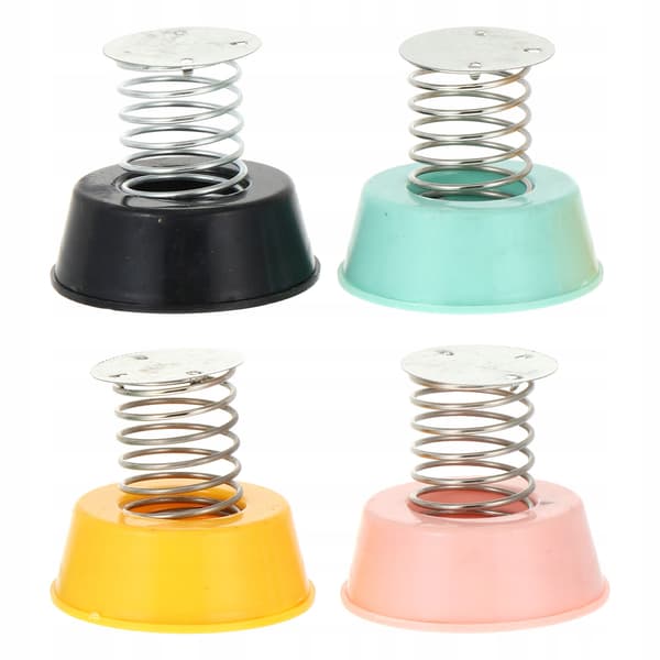 4 PCS. STURDY SPRING-LOADED BASE FOR CREATIVE DOLLS