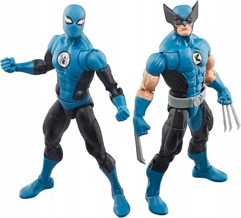WOLVERINE AND SPIDER-MAN MARVEL LEGENDS FIGURES: FANTASTIC FOUR