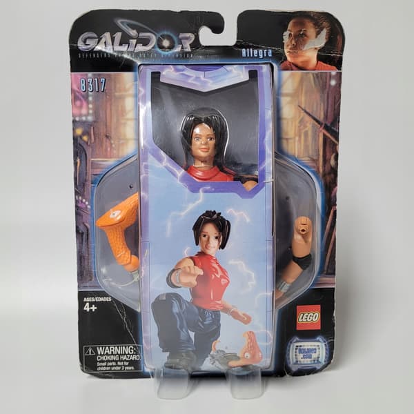 Lego Galidor Allegra 8317 figure, MISB, 2002