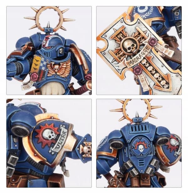 Warhammer 40,000 Space Marines Primaris Lieutenant with Storm Shield