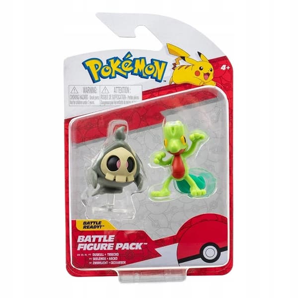 POKÉMON BATTLE FIGURE SET: DUSKULL + TREECKO