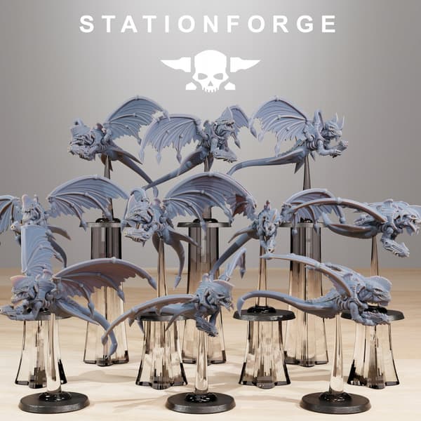 Xenarid Flyers – x10 – Station Forge