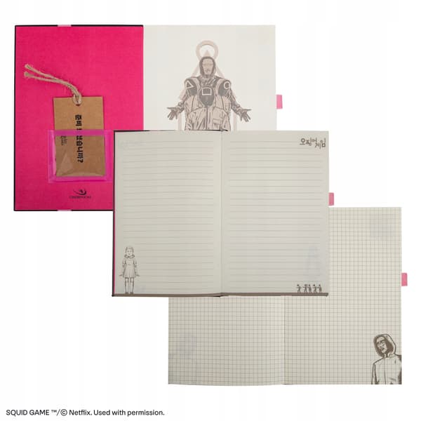 Squid Game hardback notebook, Squid Game