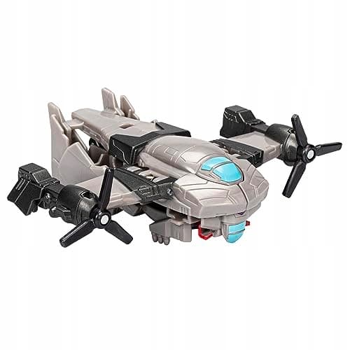 Transformers Earthspark Megatron 1-Step Flip Changer Figure, 10 cm Robot, 6+