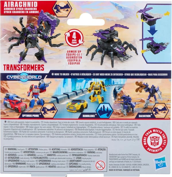 HASBRO Transformers Cyberworld Airachnid Figure