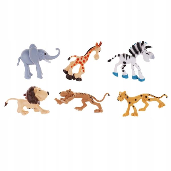 Simulation: Wildlife, Animals, Lions, Dinosaurs, Group, Toy Animals
