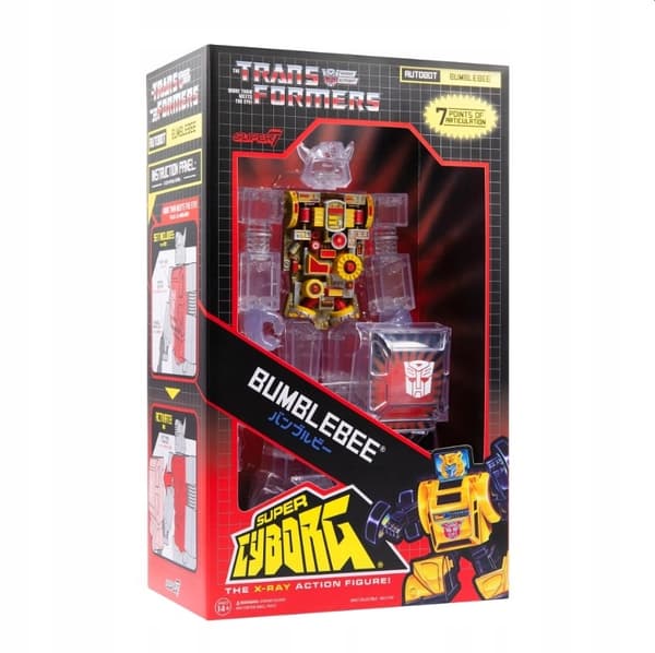 Super7 Transformers Bumblebee Clear Collectors’ Figurine, 28cm