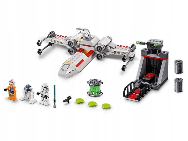 LEGO Star Wars 75235 X-Wing Fighter Attack, Building Blocks as a Gift