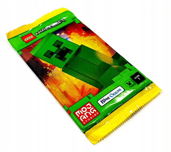 LEGO MINECRAFT CARDS. SERIES 1. 7 PACKETS / 42 CARDS / MIXED DESIGNS