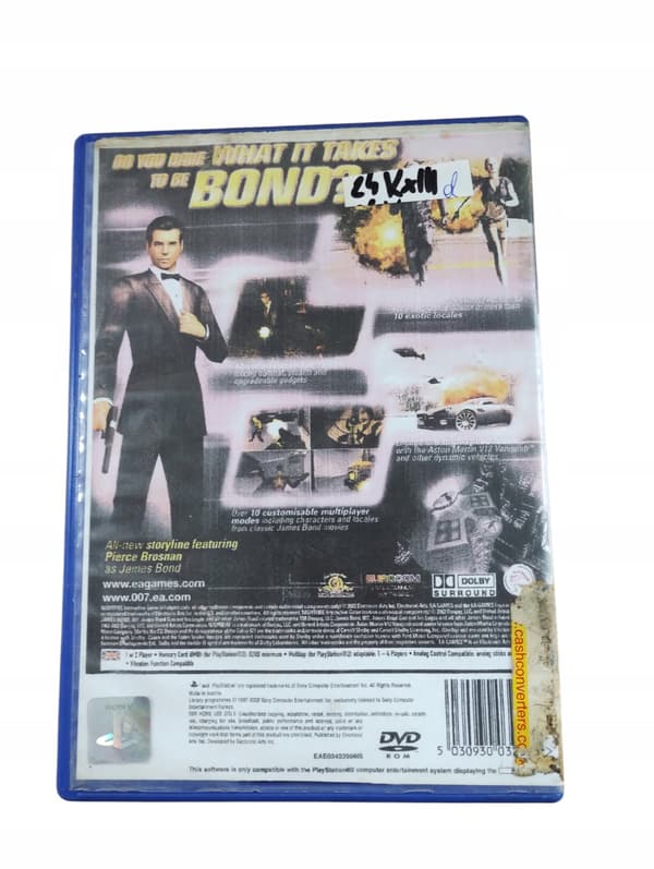THE JAMES BOND 007 NIGHTFIRE GAME FOR PS2