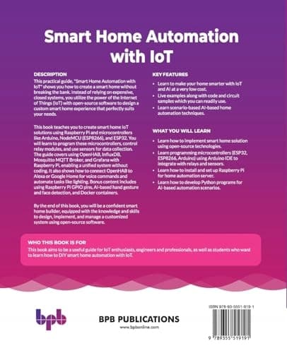Smart Home Automation with IoT: The ultimate DIY guide to creating a smart home