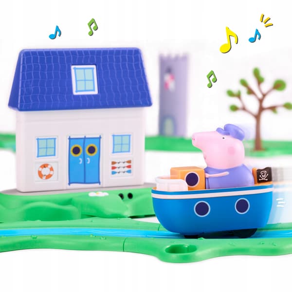 Peppa Pig Boat Station – toy set with figures