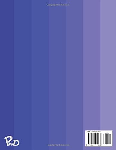 Blue Fade Notebook – 8.5x11 Notebook for Journaling – School Supplies – B