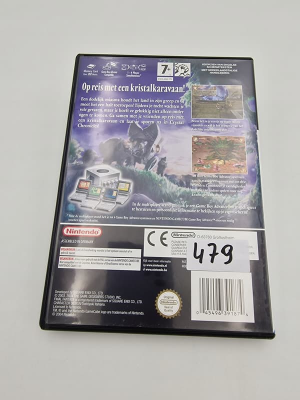 NINTENDO GAMECUBE FINAL FANTASY CRYSTAL CHRONICLES