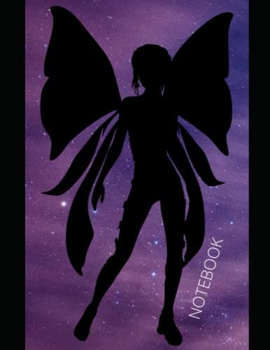 Notebook: Fairy Notebook, 8.5 x 11 inches
