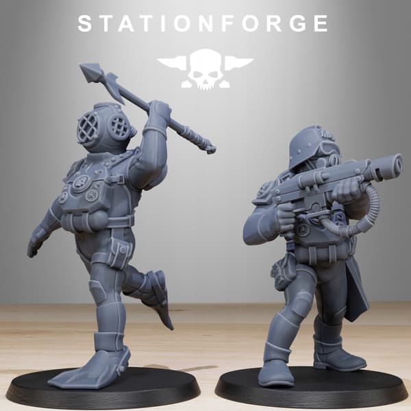 GrimGuard Divers - 5x - minifakturapl