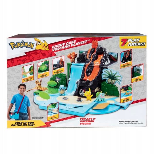 Jazwares Pokémon Portable Play Set in a Case