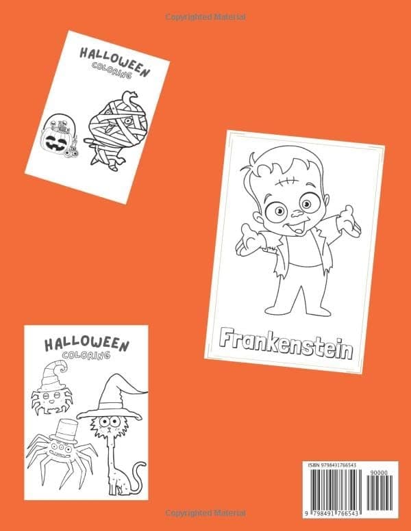 HALLOWEEN COLOURING BOOK: EXPLORE AND HAVE FUN TODAY!