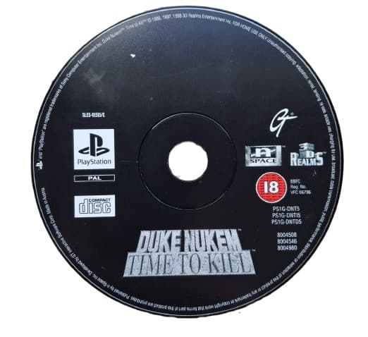 Duke Nukem PSX PS1 PlayStation gift