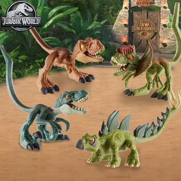 Mattel Jurassic World Bendy Biters Stegosaurus