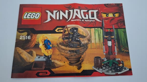 Lego 2516 Ninja Training Outpost – NINJAGO: 100% complete set + instructions.
