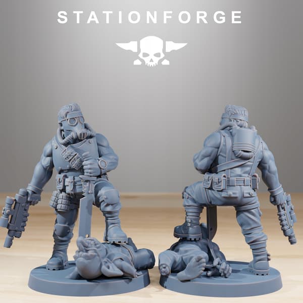 GrimGuard Hunters – Station Forge – 3D-utskrift