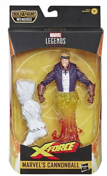 HASBRO MARVEL LEGENDS CANNONBALL FIGURE E6113