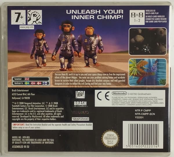 Space Chimps for Nintendo DS