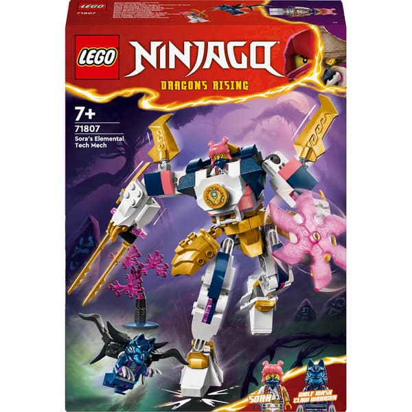 LEGO NINJAGO Sora’s Tech Element Mech 71807