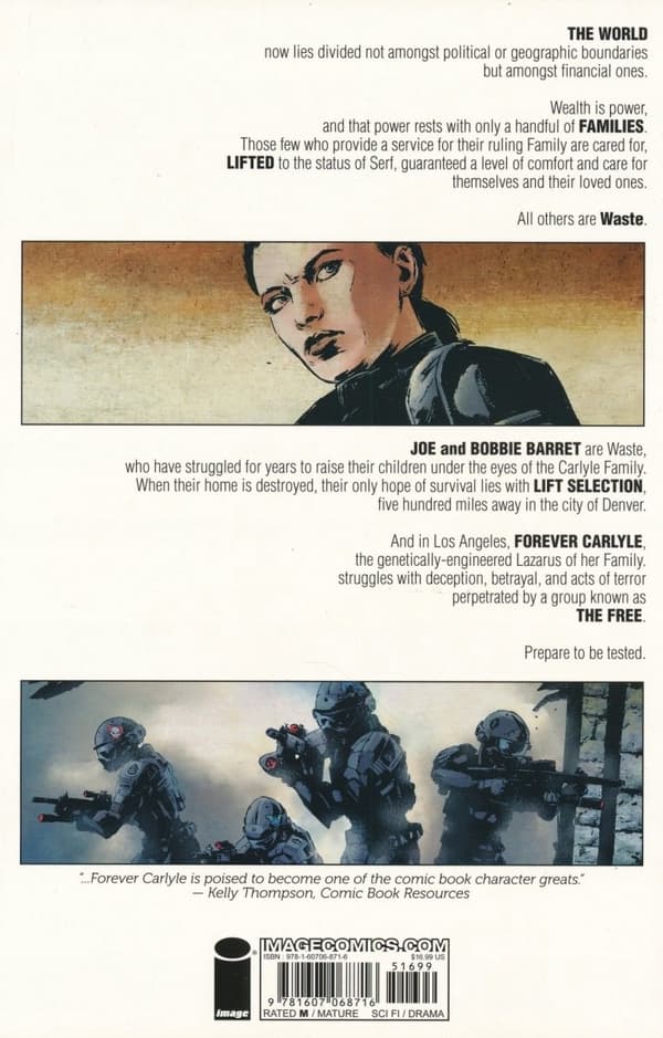 Lazarus Volume 2: Lift Rucka, Greg