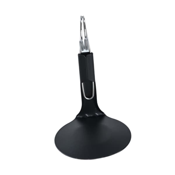 Action figure display stand – Adjustable metal frame – Portable doll stand – M – Black