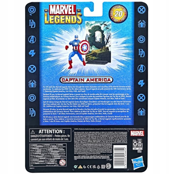 Marvel Legends Captain America (20th Anniversary)