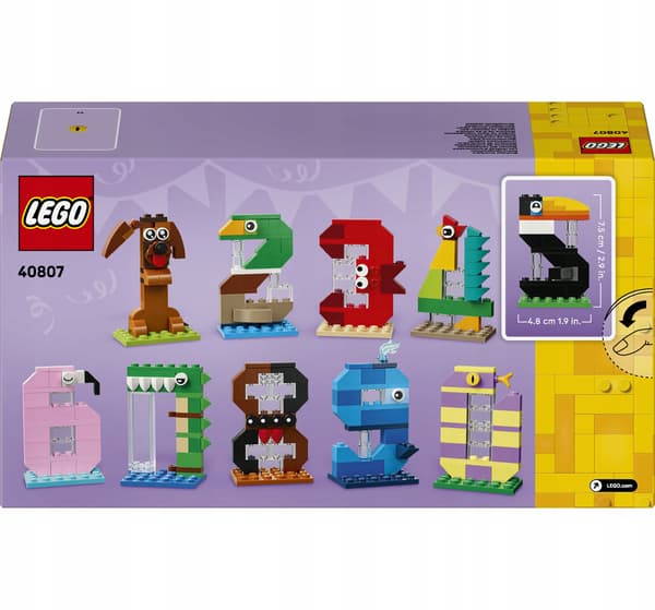 LEGO Iconic 40807 Birthday Numbers