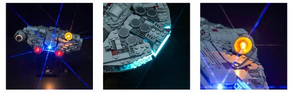 Millennium Falcon LED Lighting Set – a lighting accessory for building blocks