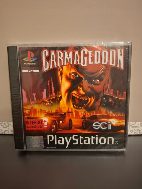 CARMAGEDDON GAME FOR PS1 – NEW