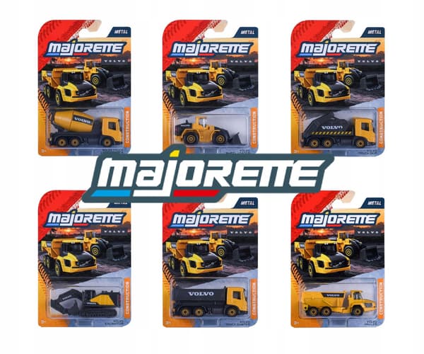 Majorette construction vehicle, 3+, assorted types, 1 item