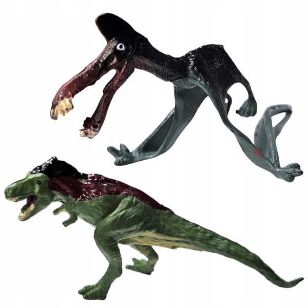 DINOSAURS – small dinosaur figurines, set of 12, assorted collection for play